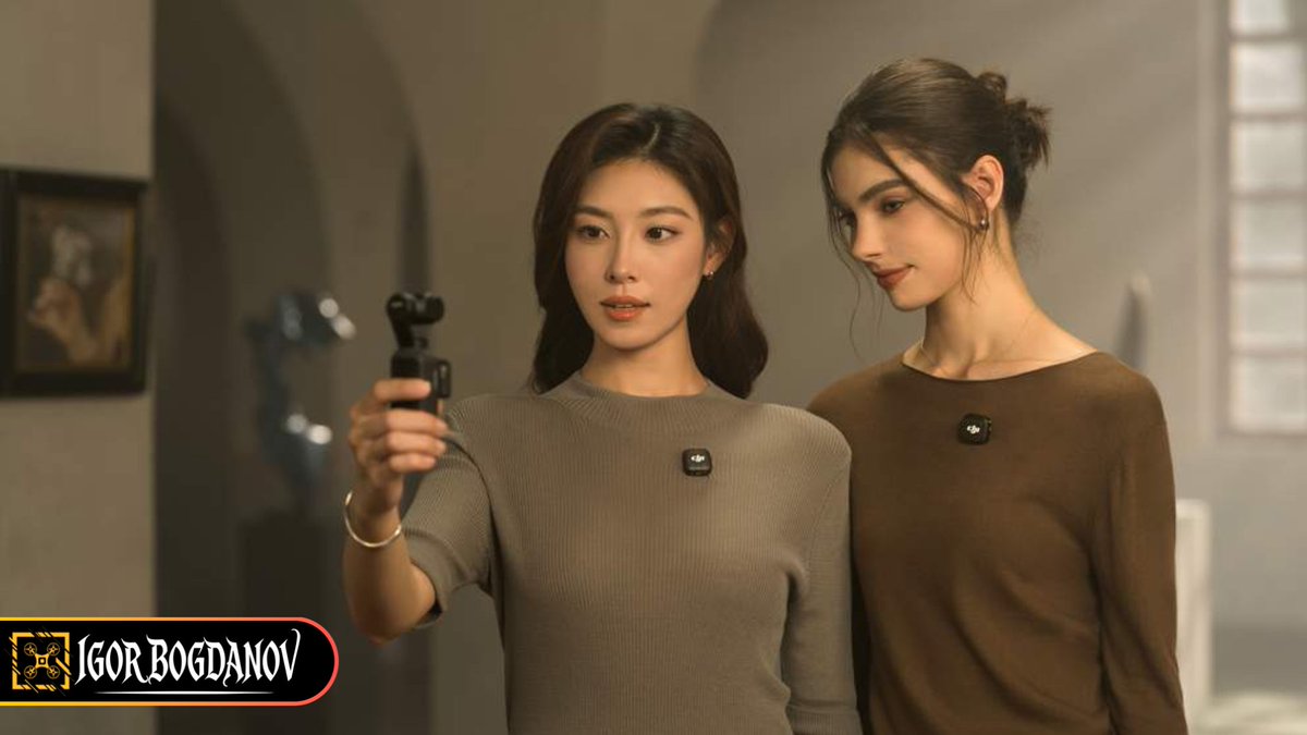 Official press image of DJI Osmo Pocket 4 (Part 3) in use or accessory view.